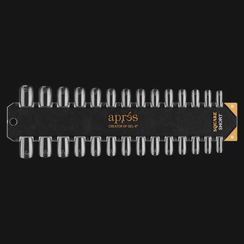 Tip Swatch ナチュラル/スカルプテッド スクエア(S)