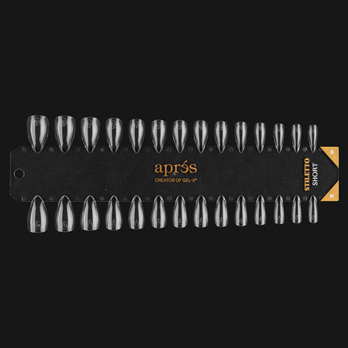 Tip Swatch ナチュラル/スカルプテッド スティレット(S)
