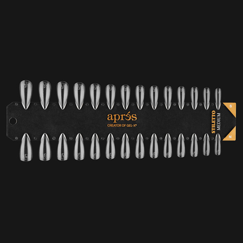 Tip Swatch ナチュラル/スカルプテッド スティレット(M)