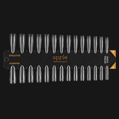 Tip Swatch スカルプテッド アーモンド/スティレット(XL)