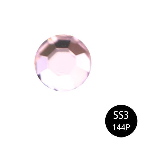 ガラスストーン SS3 ライトピンク 144P