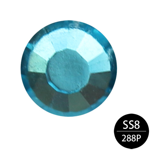 ガラスストーン SS8 ライトブルー 288P