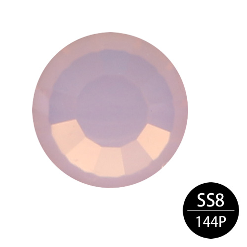 ガラスストーン SS8 ピンクオパール 144P