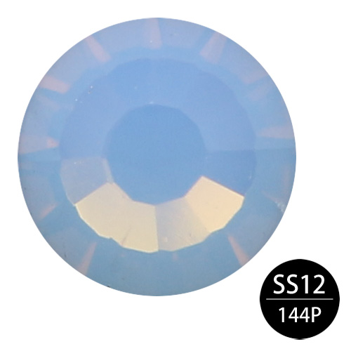 ガラスストーン SS12 ブルーオパール 144P